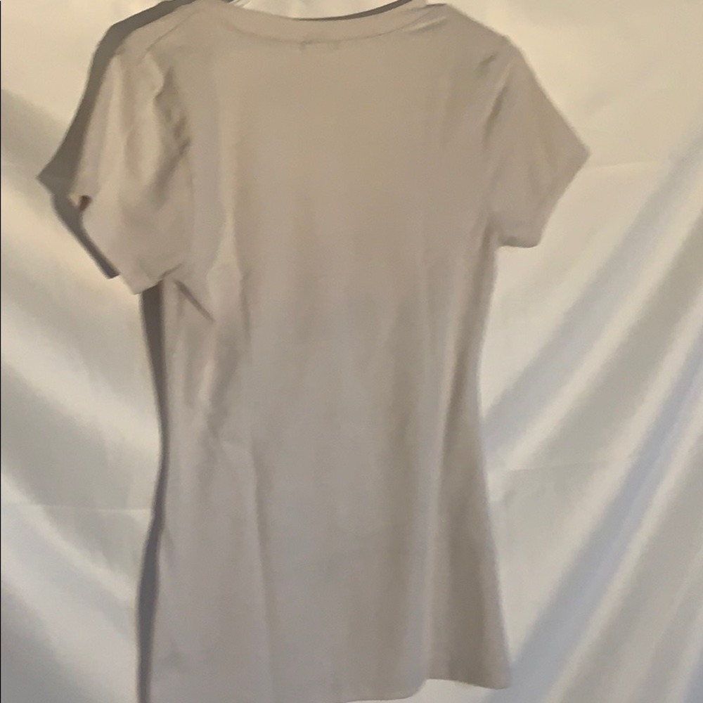 AS-IS Owl Graphic Scoop Neck Tee Large - Picture 8 of 11